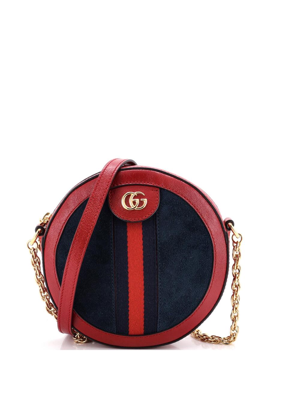 Gucci Ophidia Round Shoulder Bag Suede #374288G10B